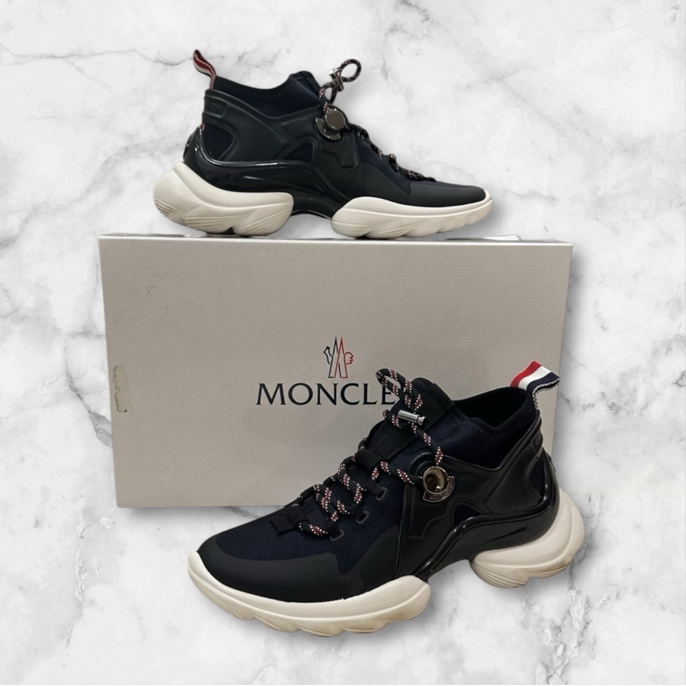 MONCLER | Thelma Scarpa Sneakers | Black | Women’s Size 37 EU